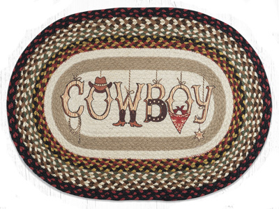 Cowboy Braided Rug