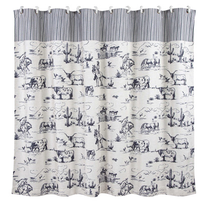 Ranch Life shower curtain