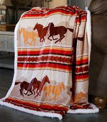Wrangler Fleece Blanket