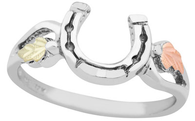 Sterling Silver Small Horseshoe Ring 