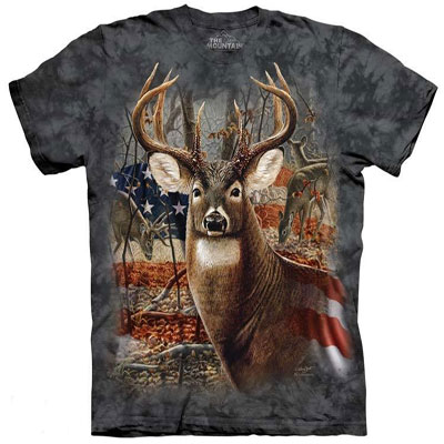 Patriotic Buck T- Shirt