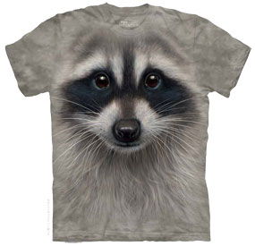 Raccoon Face T- Shirt