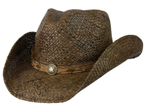 Western Rafia Shapeable Hat
