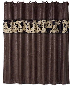 Western Peddler Cowprint Shower Curtain
