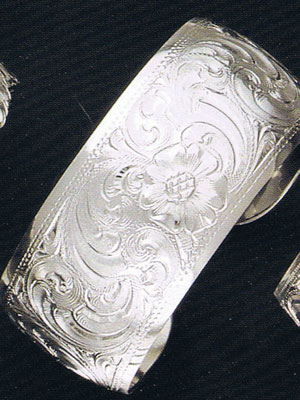 Carved Cuff Bracelet