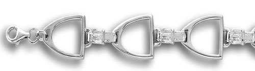 Sterling English Stirrup Bracelet