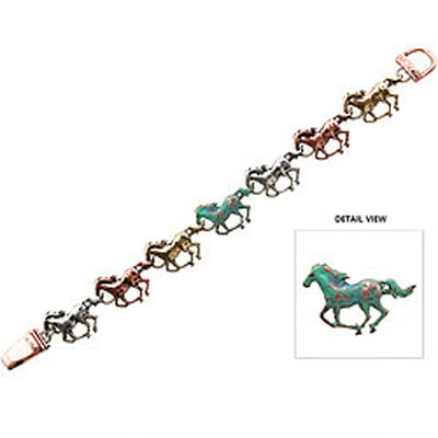 Galloping Horses Bracelet