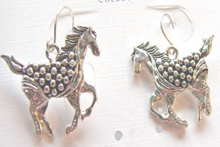 Fantasy Horse Hook Earrings