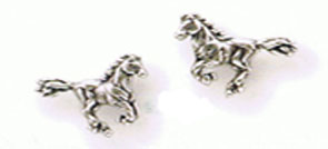 Sterling Silver Frisky Foals Earrings