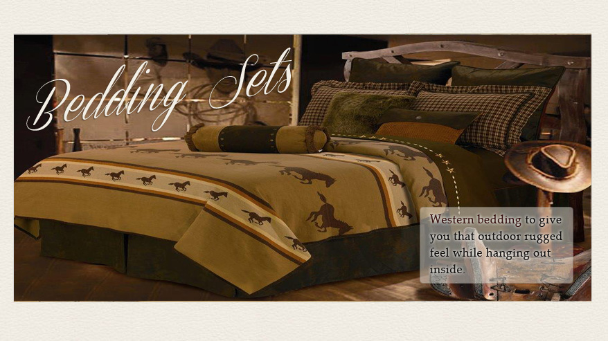 western bedding and home decor