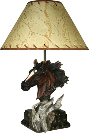 Horsehead Table Lamp