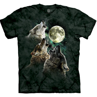 Western Peddler | 3 Wolf Moon T- Shirt