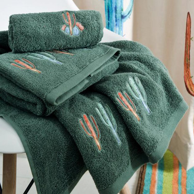 Cactus 3-Pc Towel Set