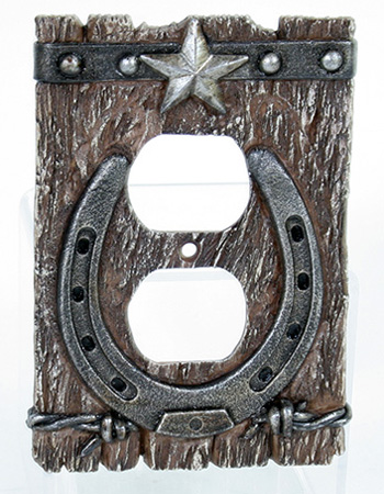 Horseshoe Wall Outlet Cover