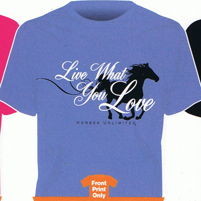 Live What You Love Womens T-Shirt