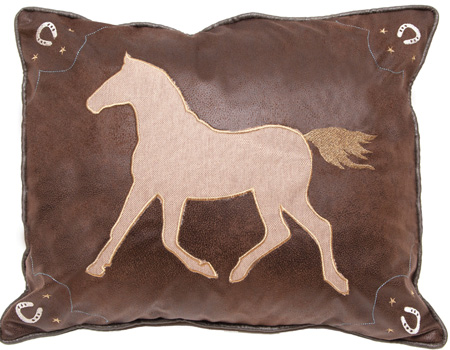 Lucky Horse Pillow