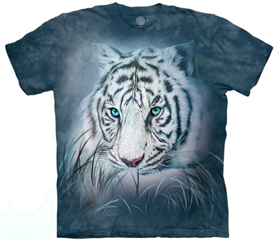 Thoughtful White Tiger T- Shirt