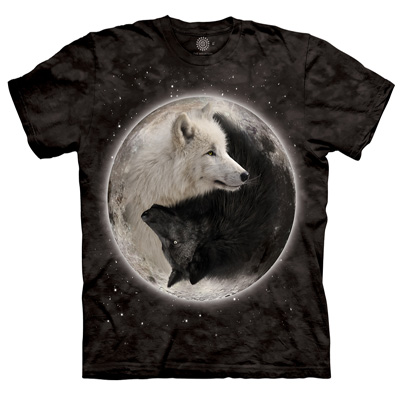 Ying Yang Wolves T- Shirt