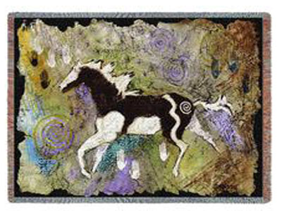 Magical Pinto Tapestry/ Throw 