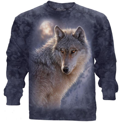 Adventure Wolf Long Sleeve T-Shirt
