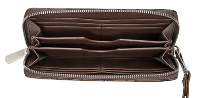  Snaffle Bit  Zippered Wallet Black 