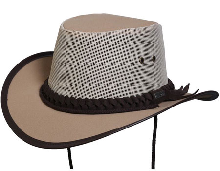 Aussie Canvas Mesh hat