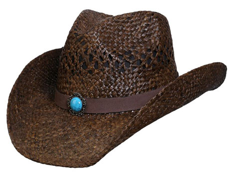 Classic Western Rafia Hat