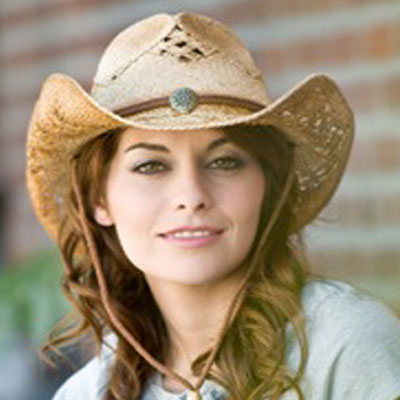 Western Fashion Rafia  Straw  Hat 