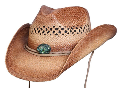 Majave Western Rafia Hat