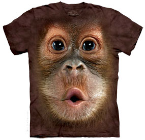 Orangutan Face T- Shirt