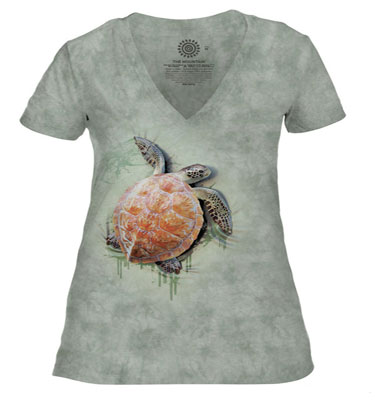 Sea Turtle V-Neck Shirt